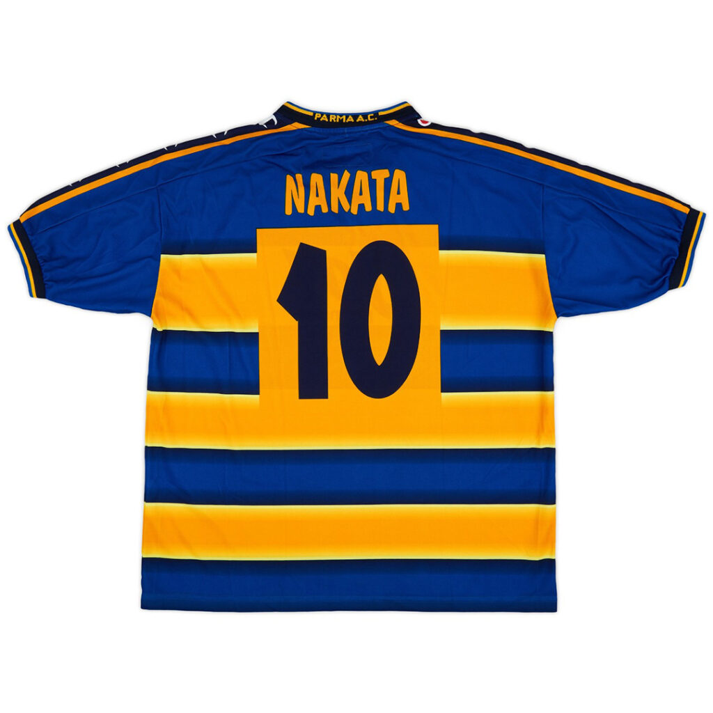 NAKATA #10 Retro Parma Calcio 1913 Home Jersey 2001/02 - Cancha Kits