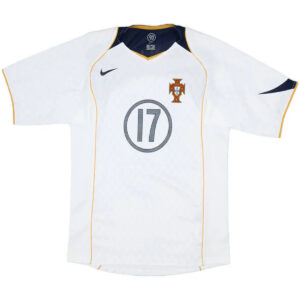 C.RONALDO #17 Retro Portugal Away Jersey Euro Cup 2004 - Cancha Kits