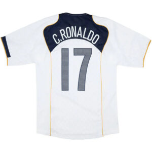 C.RONALDO #17 Retro Portugal Away Jersey Euro Cup 2004 - Cancha Kits