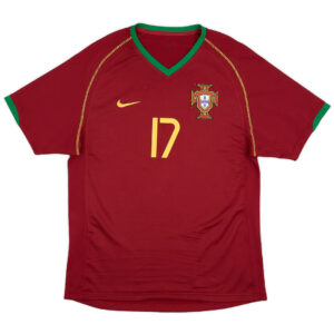 C.RONALDO #17 Retro Portugal Home Jersey World Cup 2006 - Cancha Kits