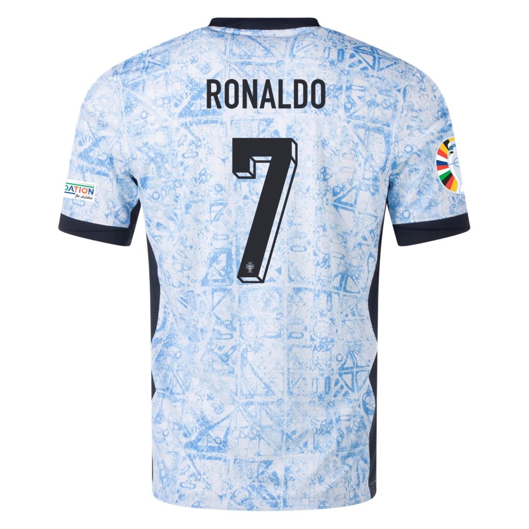 Ronaldo #7 Portugal Away Jersey Euro — Portugal Away 2024