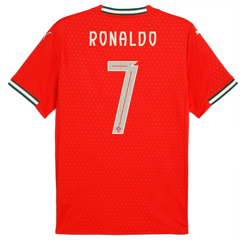 RONALDO #7 Portugal Home Jersey 2025 - Cancha Kits