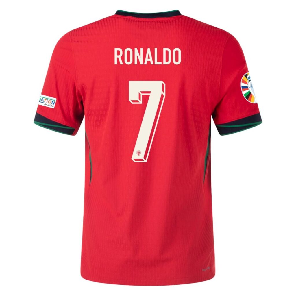 Ronaldo #7 Portugal Home Match Jersey Player Version EURO - Cancha Kits