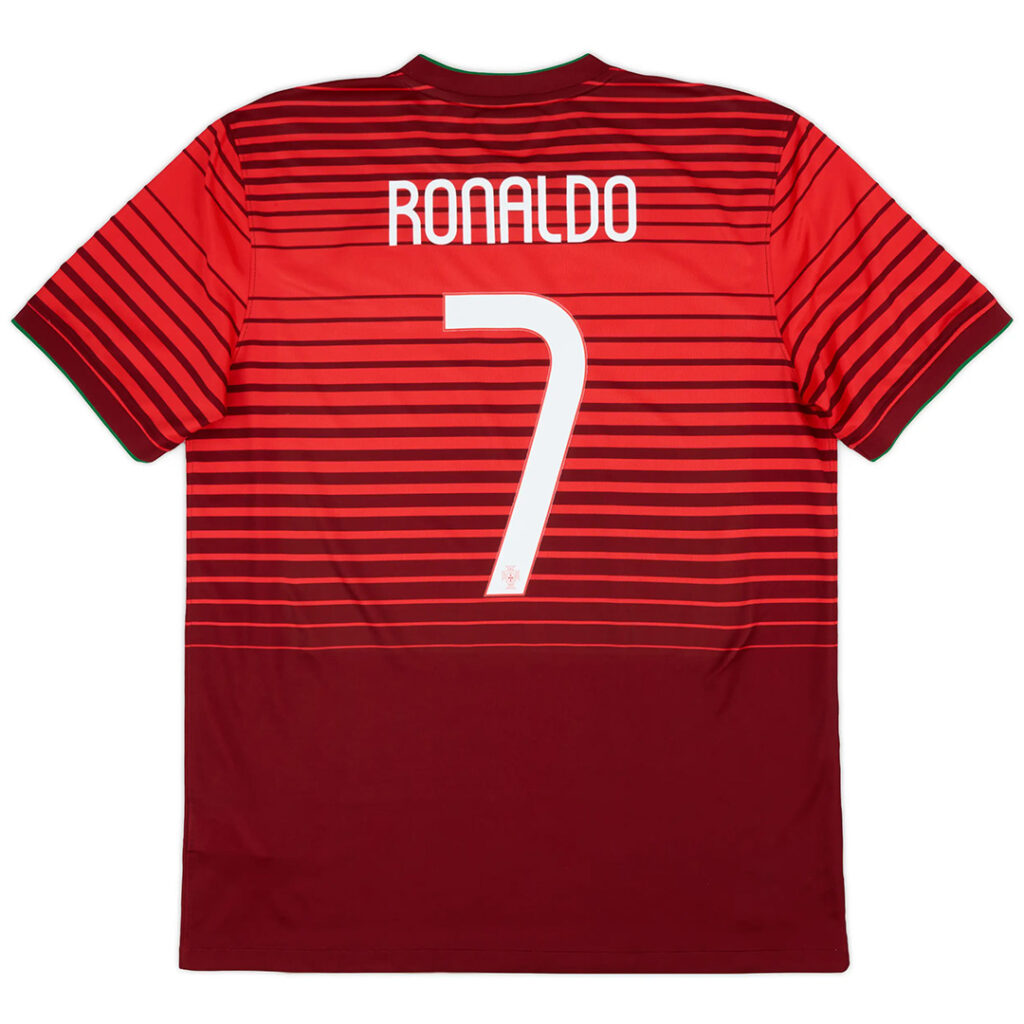 RONALDO #7 Retro Portugal Home Jersey 2014 - Cancha Kits
