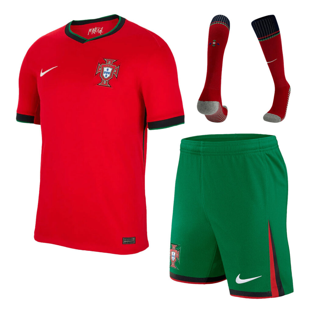 Portugal Home Full Kit Euro - Cancha Kits