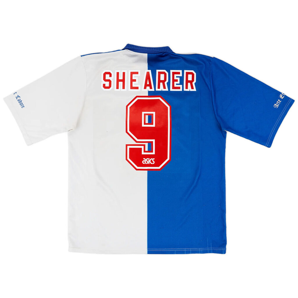 Shearer #9 Retro Blackburn Rovers Home Jersey 1994/95 - Cancha Kits