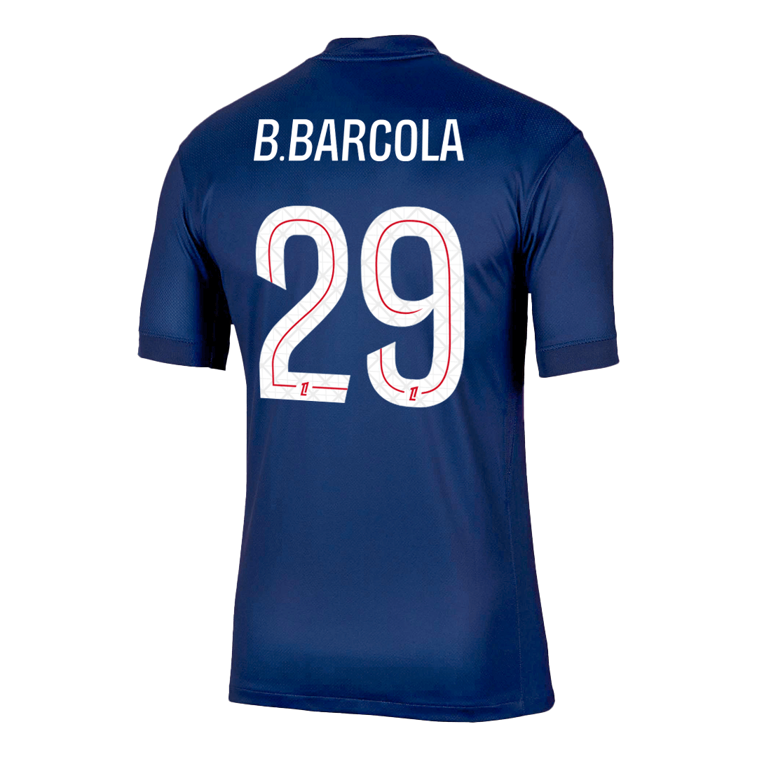B.BARCOLA #29 PSG Home Jersey 2025/26 — PSG Home 2025/26