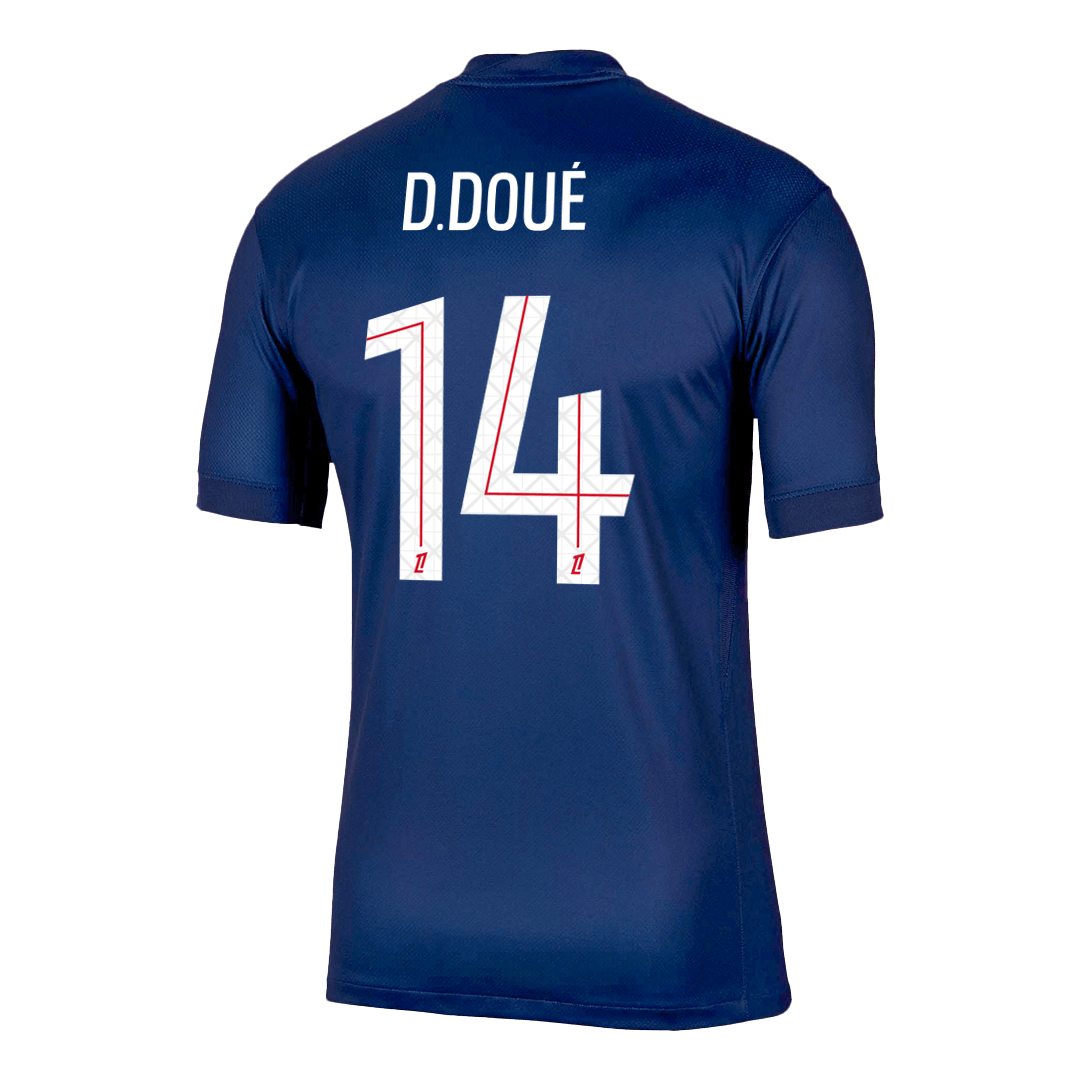 D.DOUÉ #14 PSG Home Jersey 2025/26 — PSG Home 2025/26