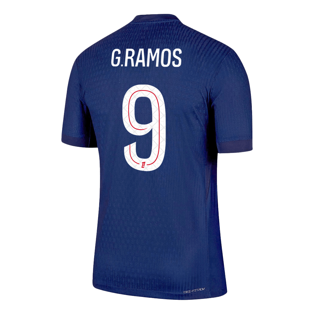 G.RAMOS #9 PSG Home Match Jersey Player Version 2025/26 — PSG Home 2025/26