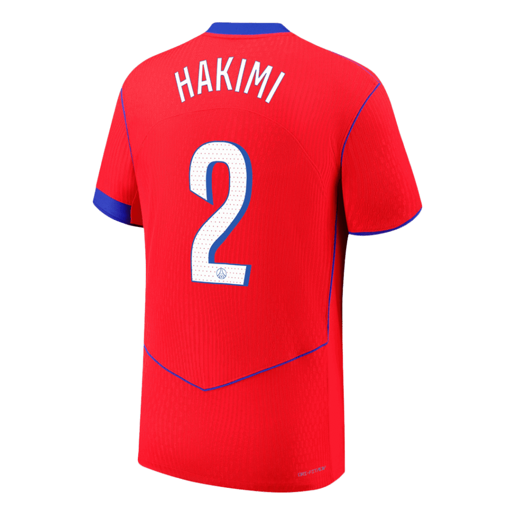 HAKIMI #2 PSG Third Away Match Jersey Player Version 2025/26 - Cancha Kits