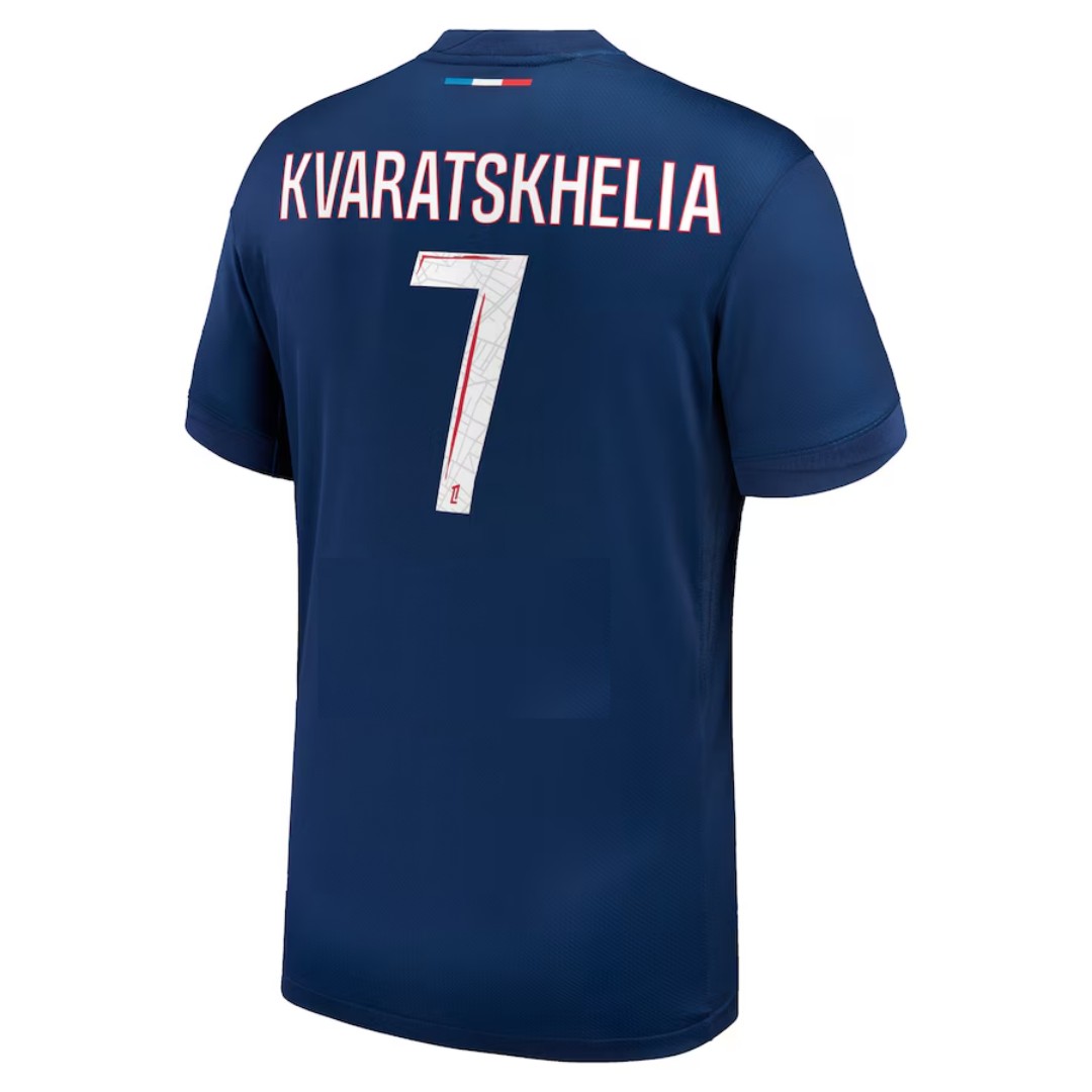 Kvaratskhelia #7 PSG Home Jersey — PSG Home 2024/25