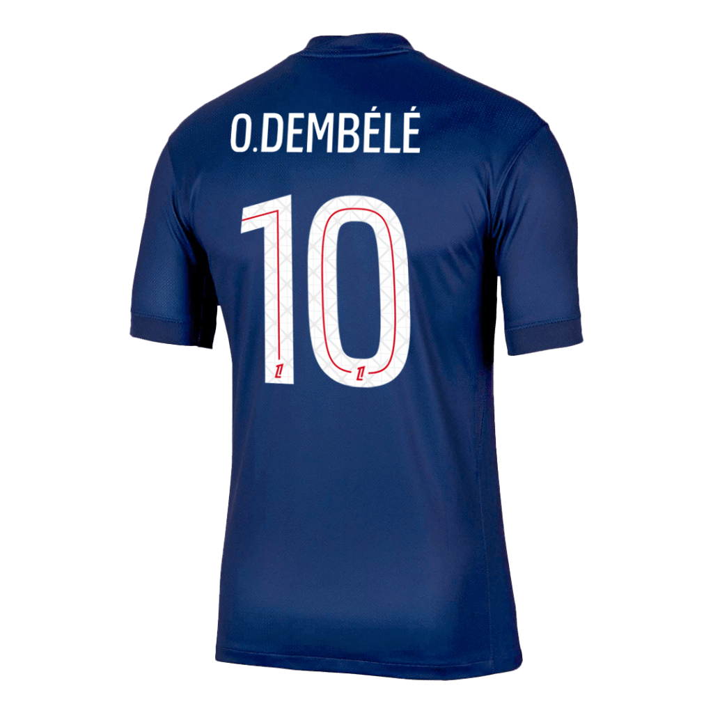 O.DEMBÉLÉ #10 PSG Home Jersey 2025/26 - Cancha Kits