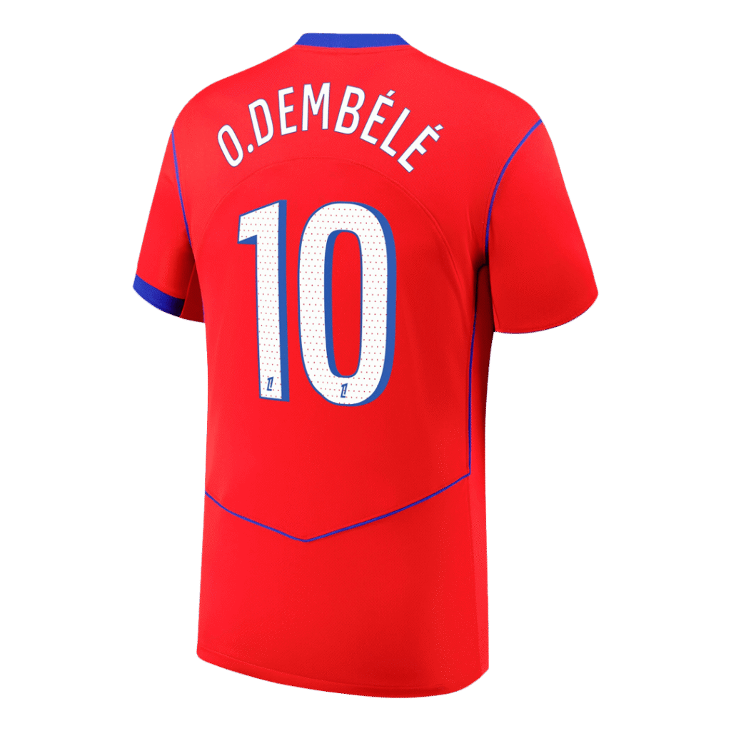 O.DEMBÉLÉ #10 PSG Third Jersey 2025/26 - Cancha Kits