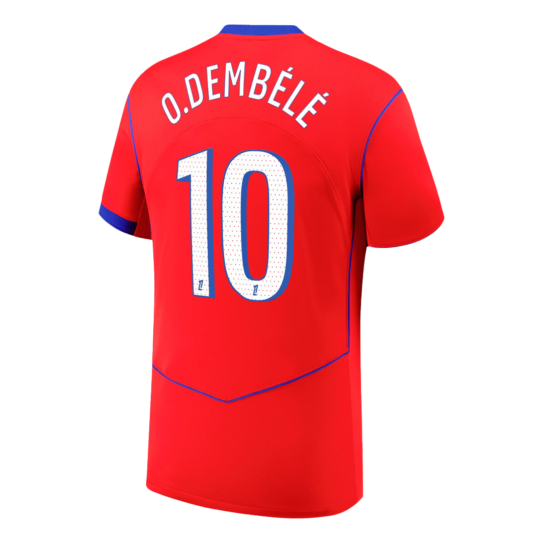 O.DEMBÉLÉ #10 PSG Third Jersey 2025/26 — PSG Third Away 2025/26