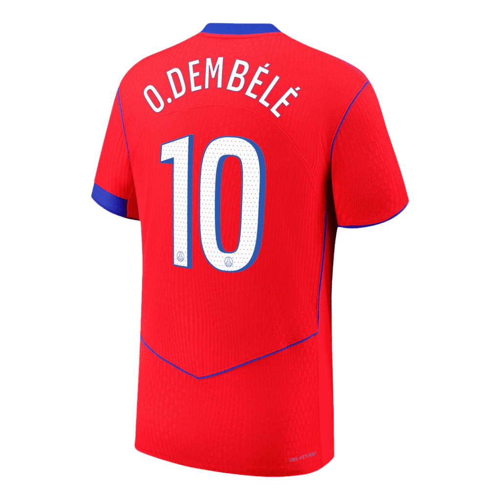 O.DEMBÉLÉ #10 PSG Third Match Jersey Player Version 2025/26 - Cancha Kits