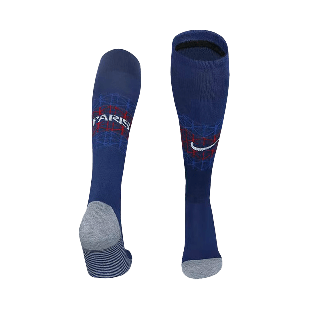 PSG Home Soccer Socks - Blue 2025/26 — PSG Home 2025/26