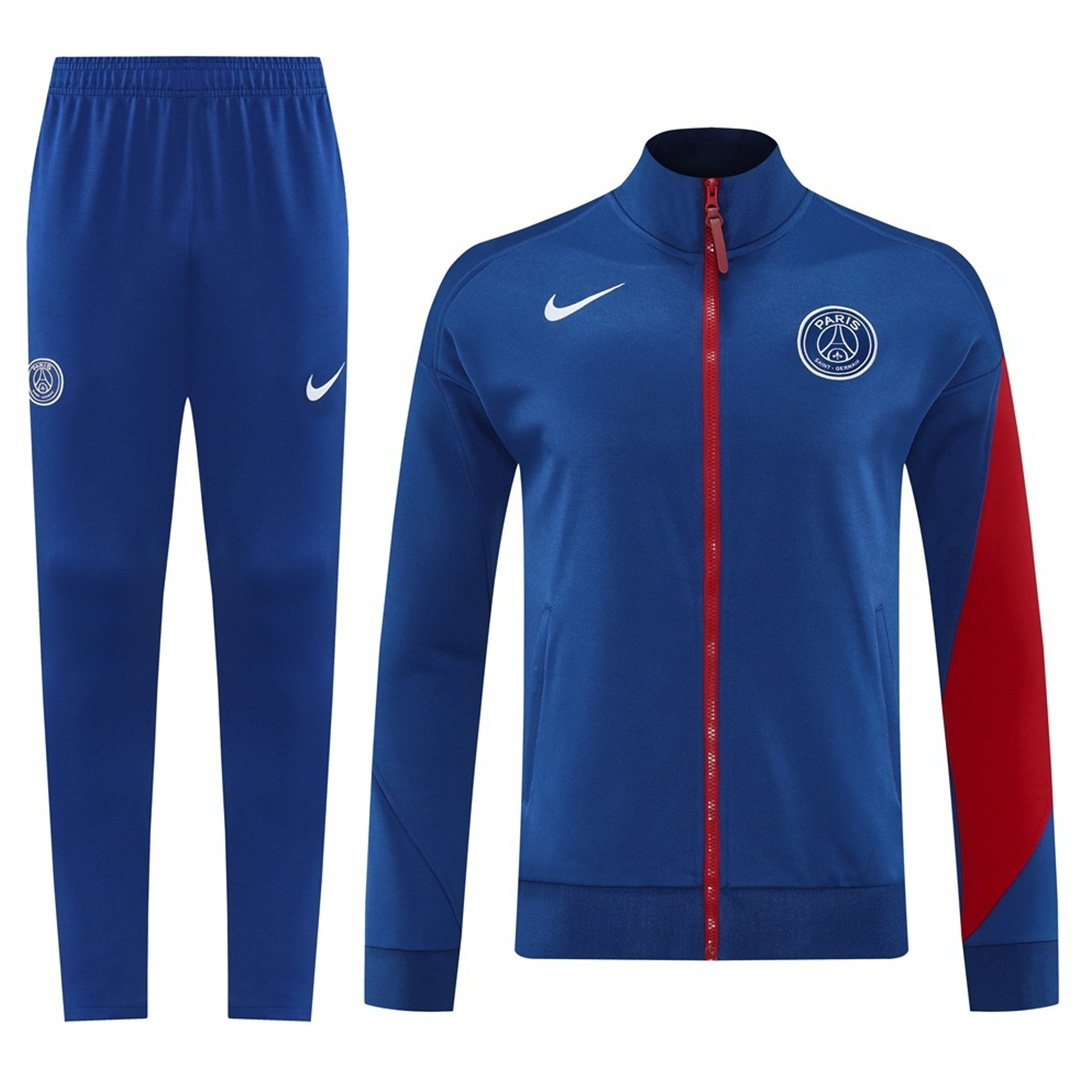 PSG Training Tracksuit Kit(Jacket+Pants) Blue 2025/26 — PSG Training 2025/26