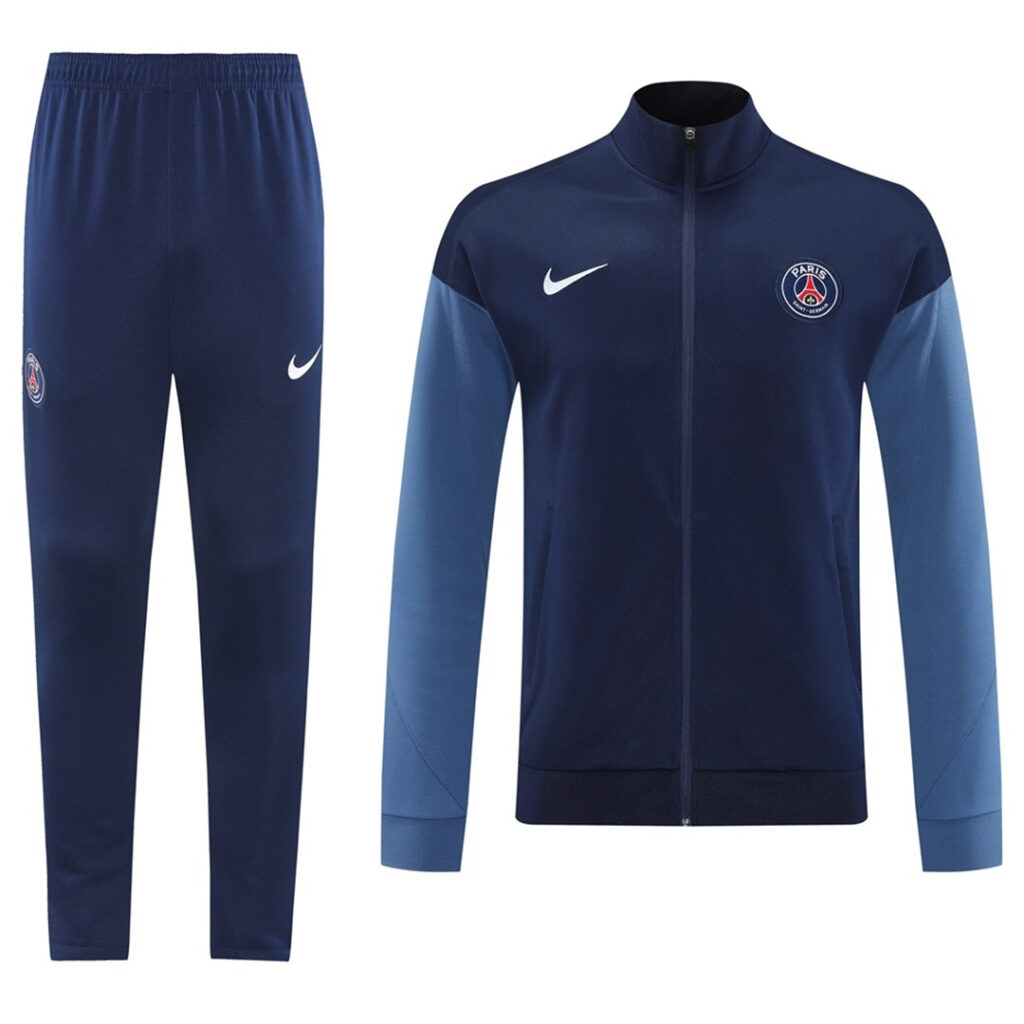 PSG Training Tracksuit Kit(Jacket+Pants) Navy 2025/26 - Cancha Kits