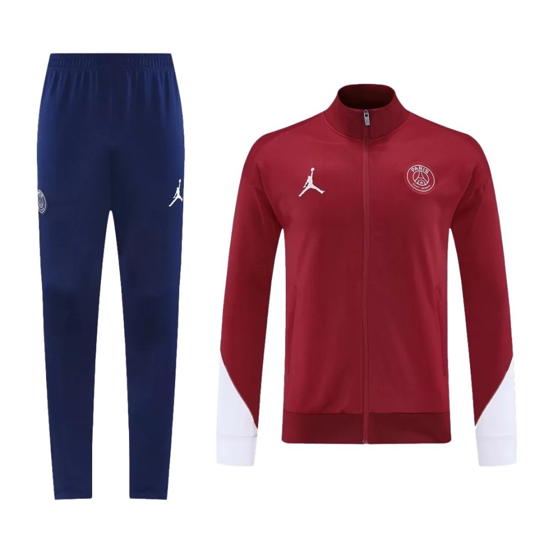 PSG Training Tracksuit Kit(Jacket+Pants) Red 2025/26 — PSG Training 2025/26