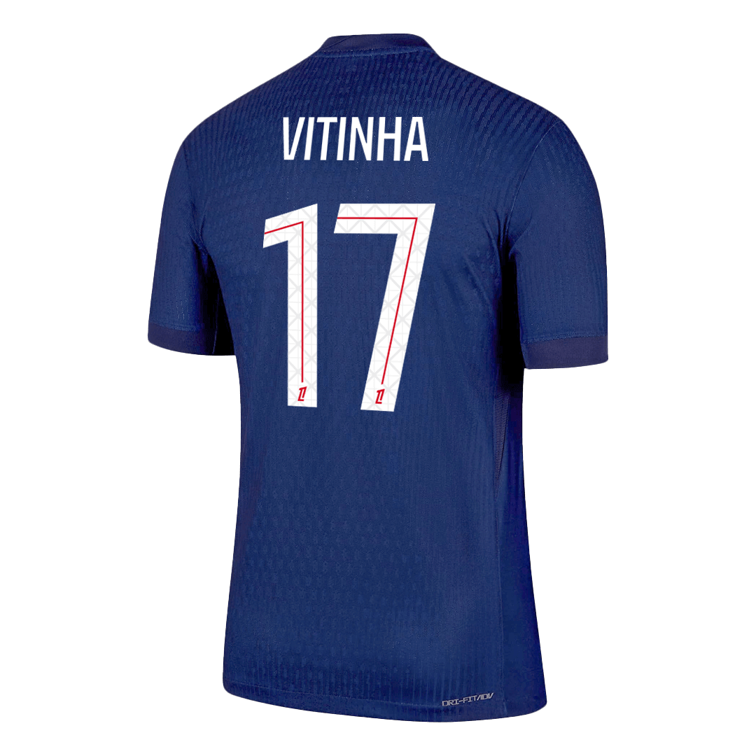 VITINHA #17 PSG Home Match Jersey Player Version 2025/26 — PSG Home 2025/26