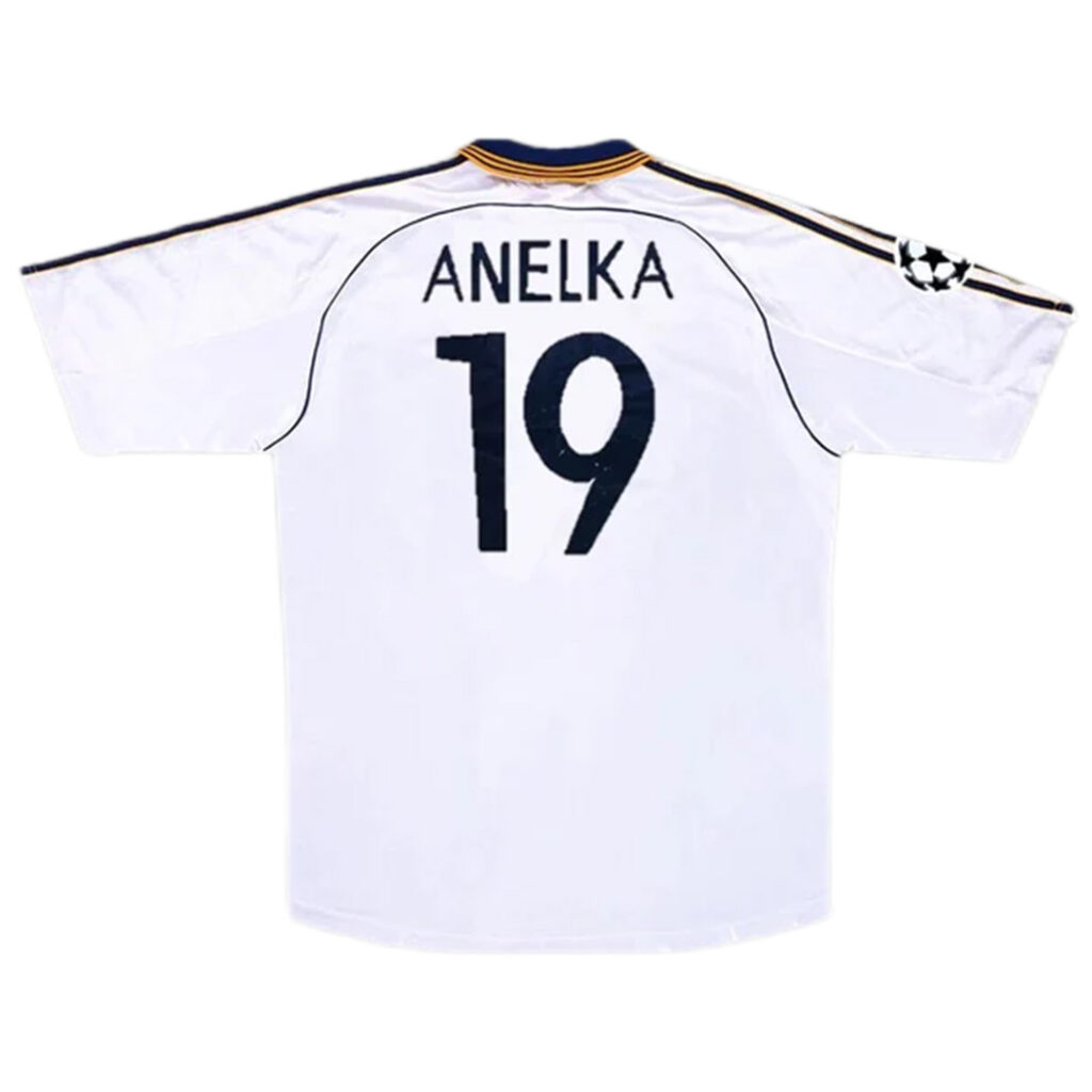 ANELKA #19 Retro Real Madrid Home Jersey 1998/00 - Cancha Kits