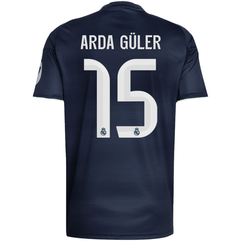 ARDA GÜLER #15 Real Madrid Away Jersey 2025/26 - Cancha Kits