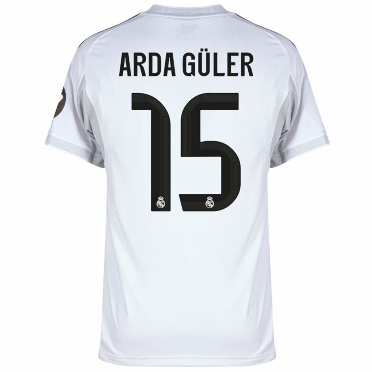 ARDA GÜLER #15 Real Madrid Home Jersey 2025/26 — Real Madrid Home 2025/26