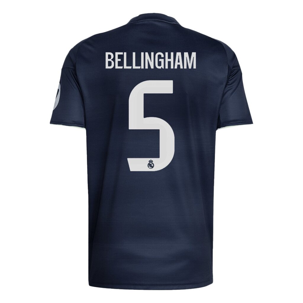 BELLINGHAM #5 Real Madrid Away Jersey 2025/26 - Cancha Kits