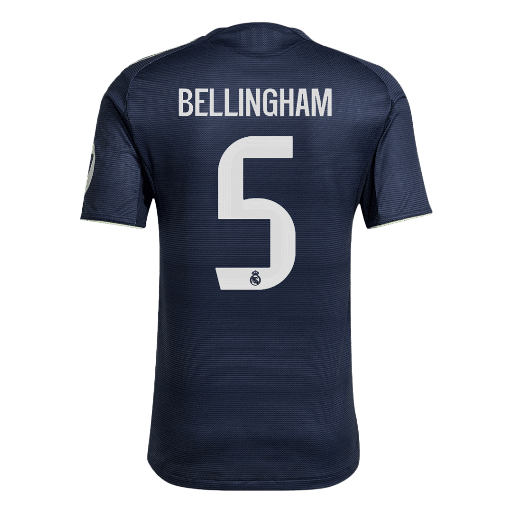 BELLINGHAM #5 Real Madrid Away Match Jersey Player Version 2025/26 - Cancha Kits