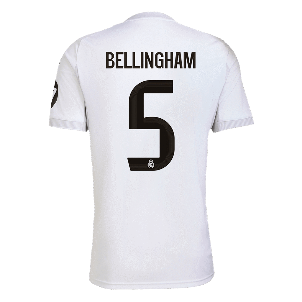BELLINGHAM #5 Real Madrid Home Jersey 2025/26 - Cancha Kits