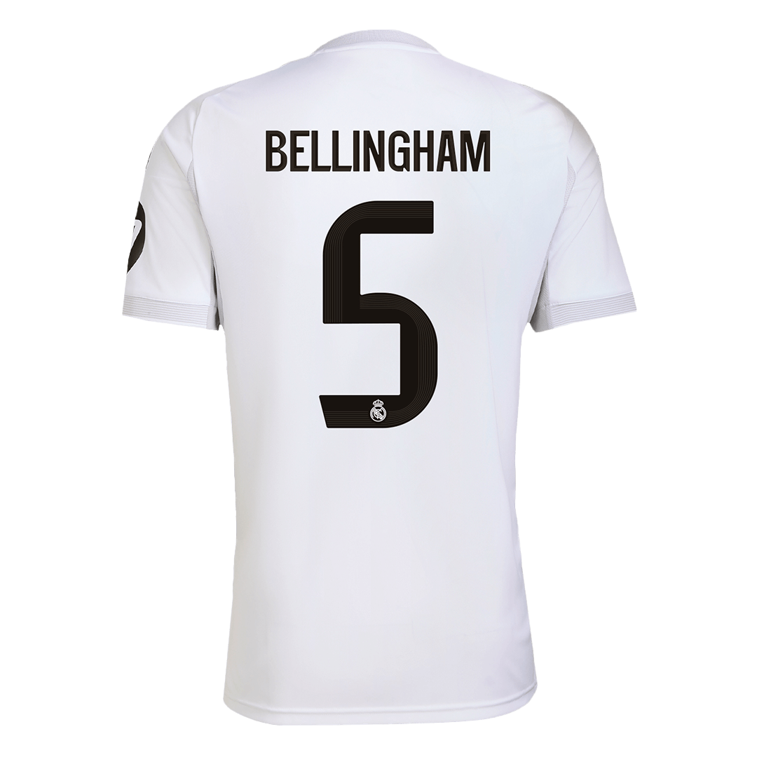 BELLINGHAM #5 Real Madrid Home Jersey 2025/26 — Real Madrid Home 2025/26