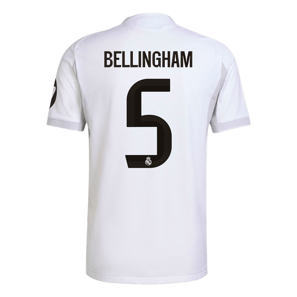 BELLINGHAM #5 Real Madrid Home Match Jersey Player Version 2025/26 - Cancha Kits