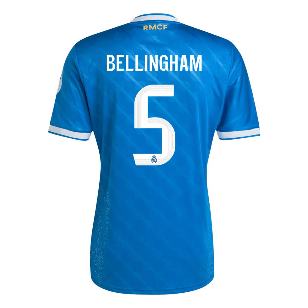 BELLINGHAM #5 Real Madrid Third Jersey 2025/26 - Cancha Kits