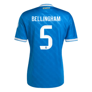 BELLINGHAM #5 Real Madrid Third Jersey 2025/26 - Cancha Kits