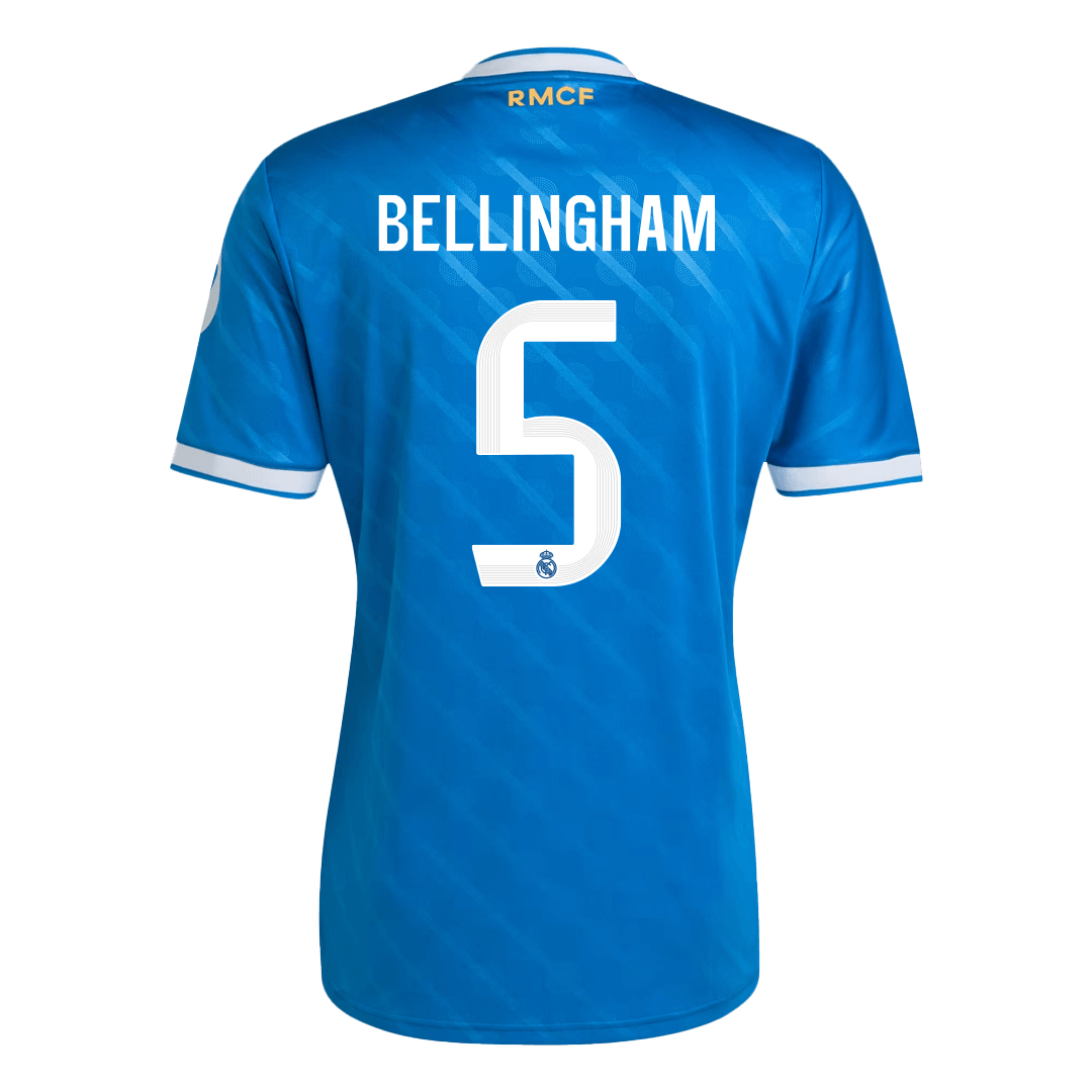BELLINGHAM #5 Real Madrid Third Jersey 2025/26 — Real Madrid Third Away 2025/26