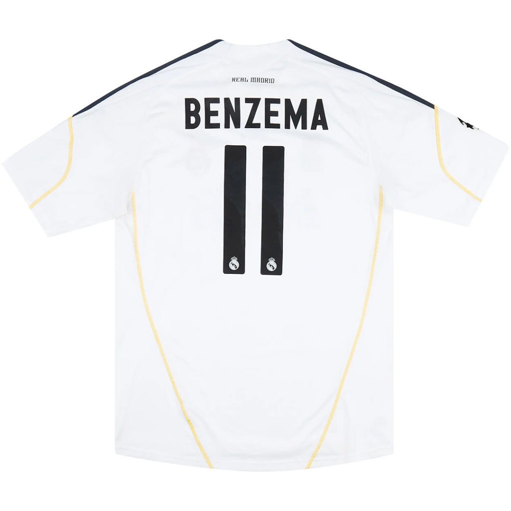 BENZEMA #11 Retro Real Madrid Home Jersey 2009/10 - Cancha Kits