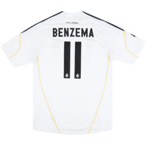 BENZEMA #11 Retro Real Madrid Home Jersey 2009/10 - Cancha Kits