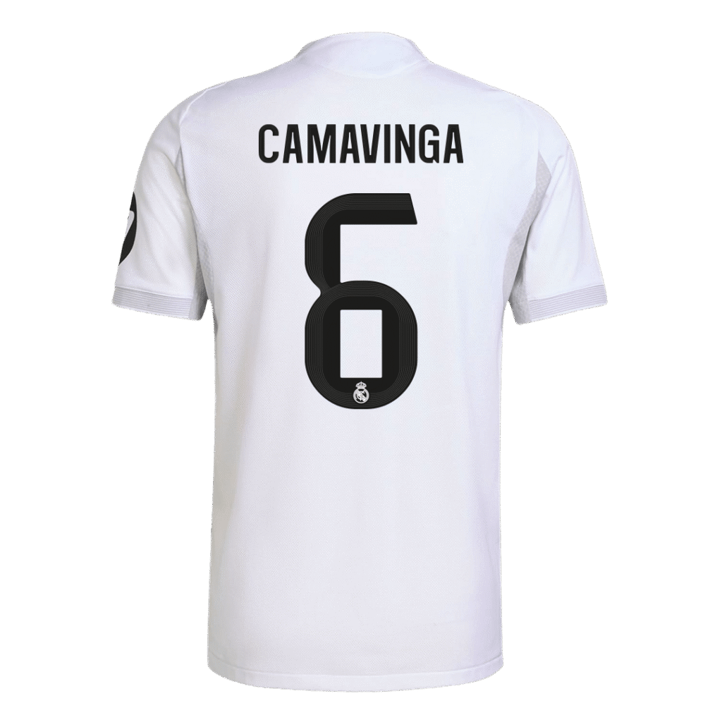 CAMAVINGA #6 Real Madrid Home Match Jersey Player Version 2025/26 - Cancha Kits