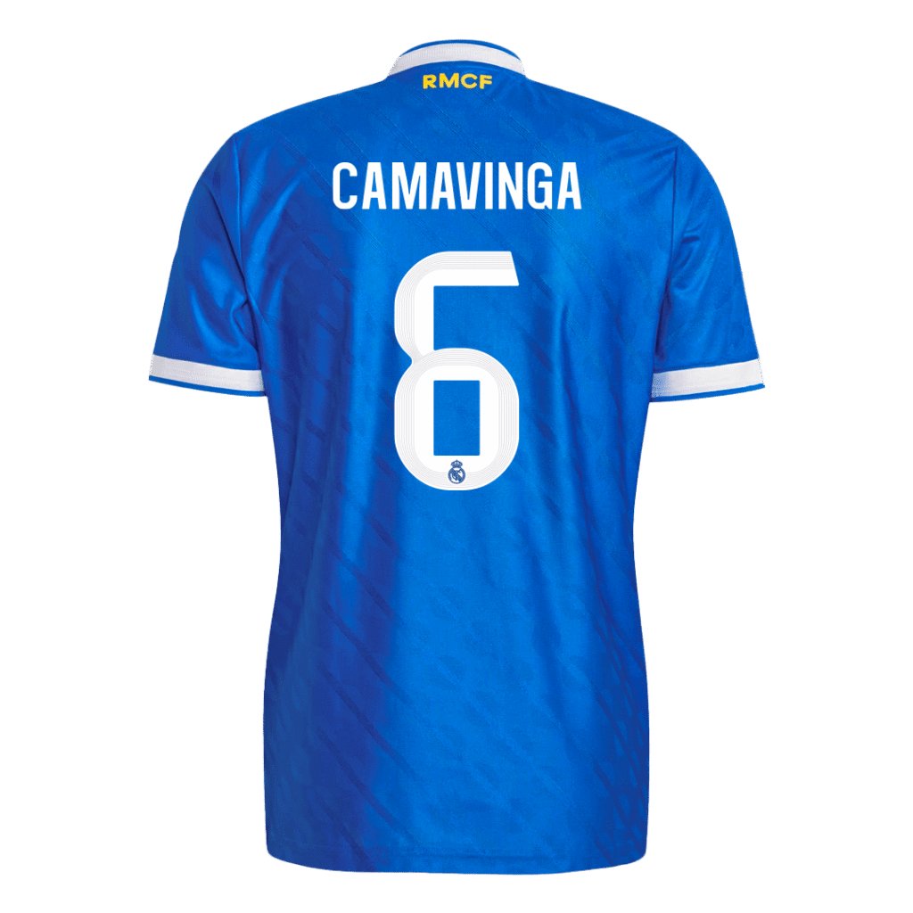 CAMAVINGA #6 Real Madrid Third Match Jersey Player Version 2025/26 - Cancha Kits