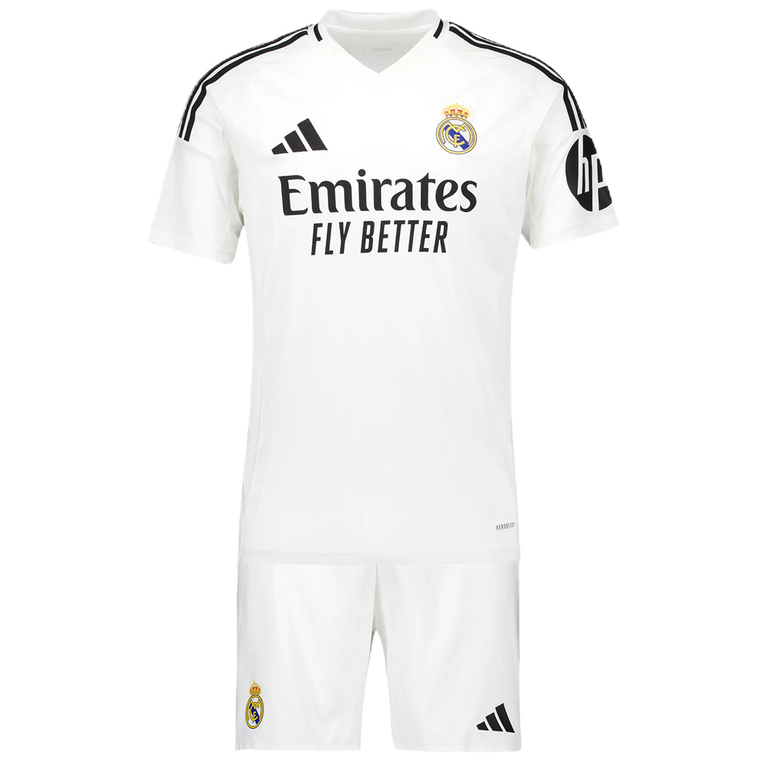 Kids Real Madrid Home Kit — Real Madrid Home 2024/25