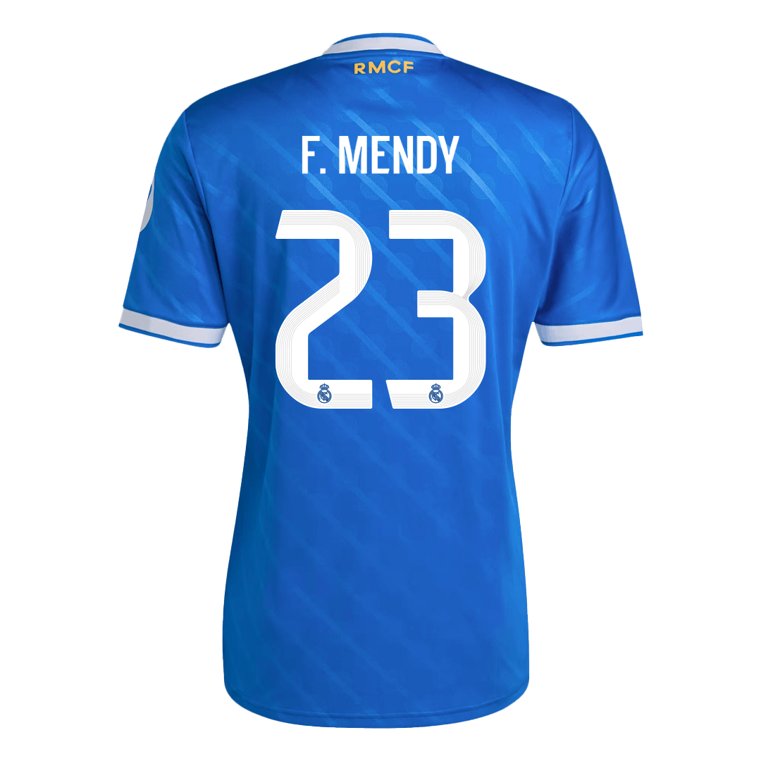 F. MENDY #23 Real Madrid Third Jersey 2025/26 — Real Madrid Third Away 2025/26