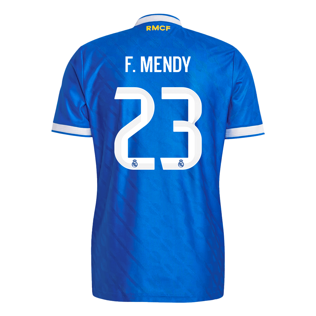 F. MENDY #23 Real Madrid Third Match Jersey Player Version 2025/26 — Real Madrid Third Away 2025/26