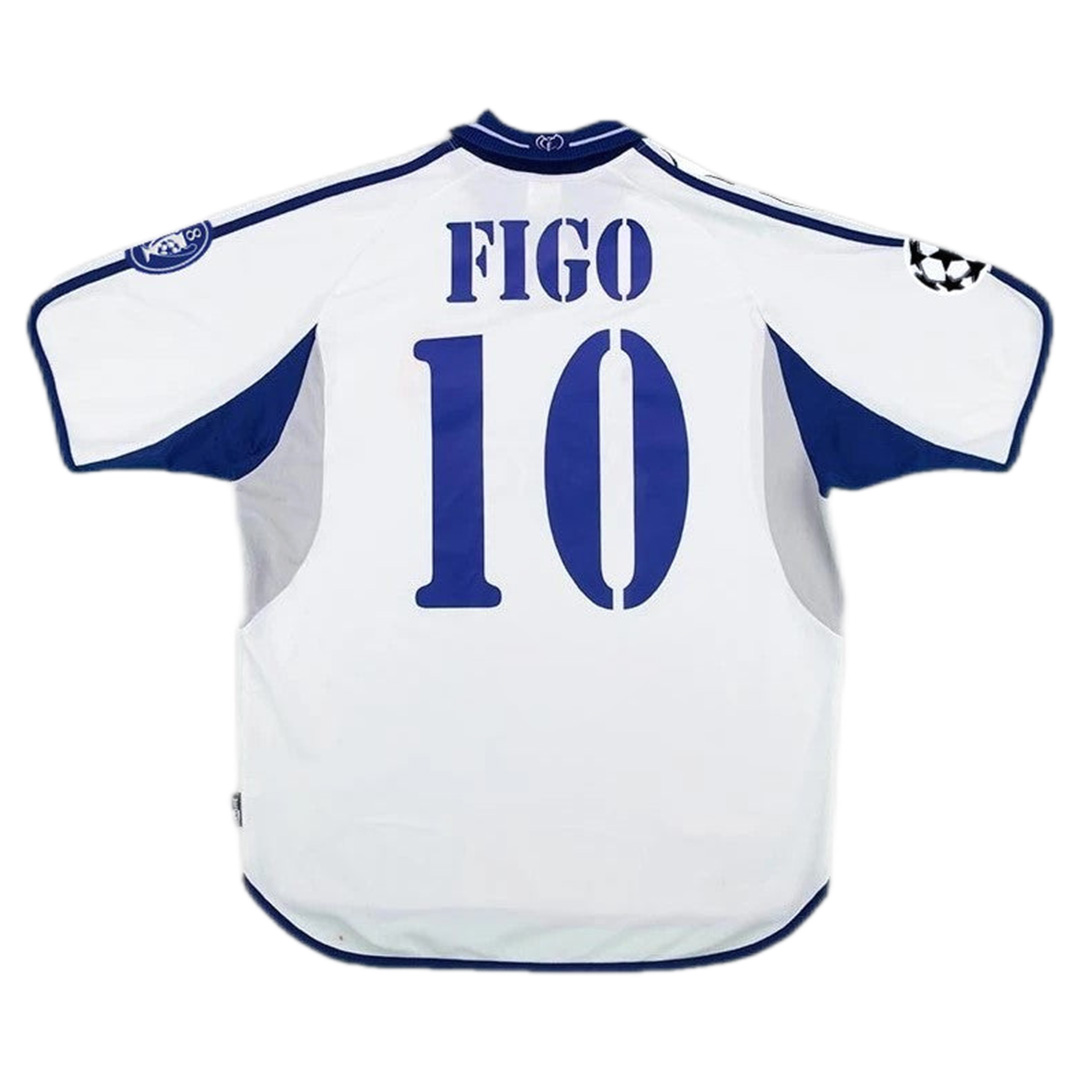 Figo #10 Retro Real Madrid Home Jersey 2000/01 — Real Madrid Home 2000/01