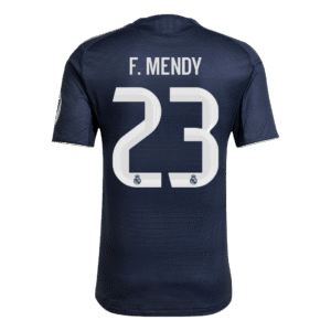 F.MENDY #23 Real Madrid Away Match Jersey Player Version 2025/26 - Cancha Kits