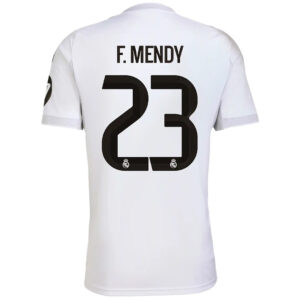 F.MENDY #23 Real Madrid Home Jersey 2025/26 - Cancha Kits