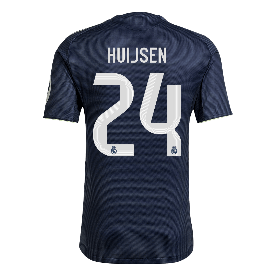 HUIJSEN #24 Real Madrid Away Match Jersey Player Version 2025/26 — Real Madrid Away 2025/26