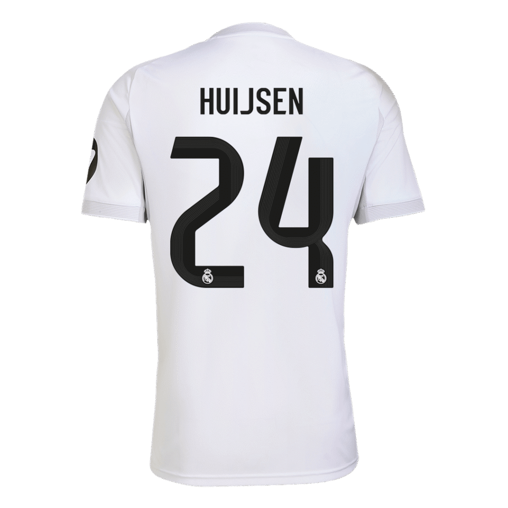 HUIJSEN #24 Real Madrid Home Jersey 2025/26 - Cancha Kits