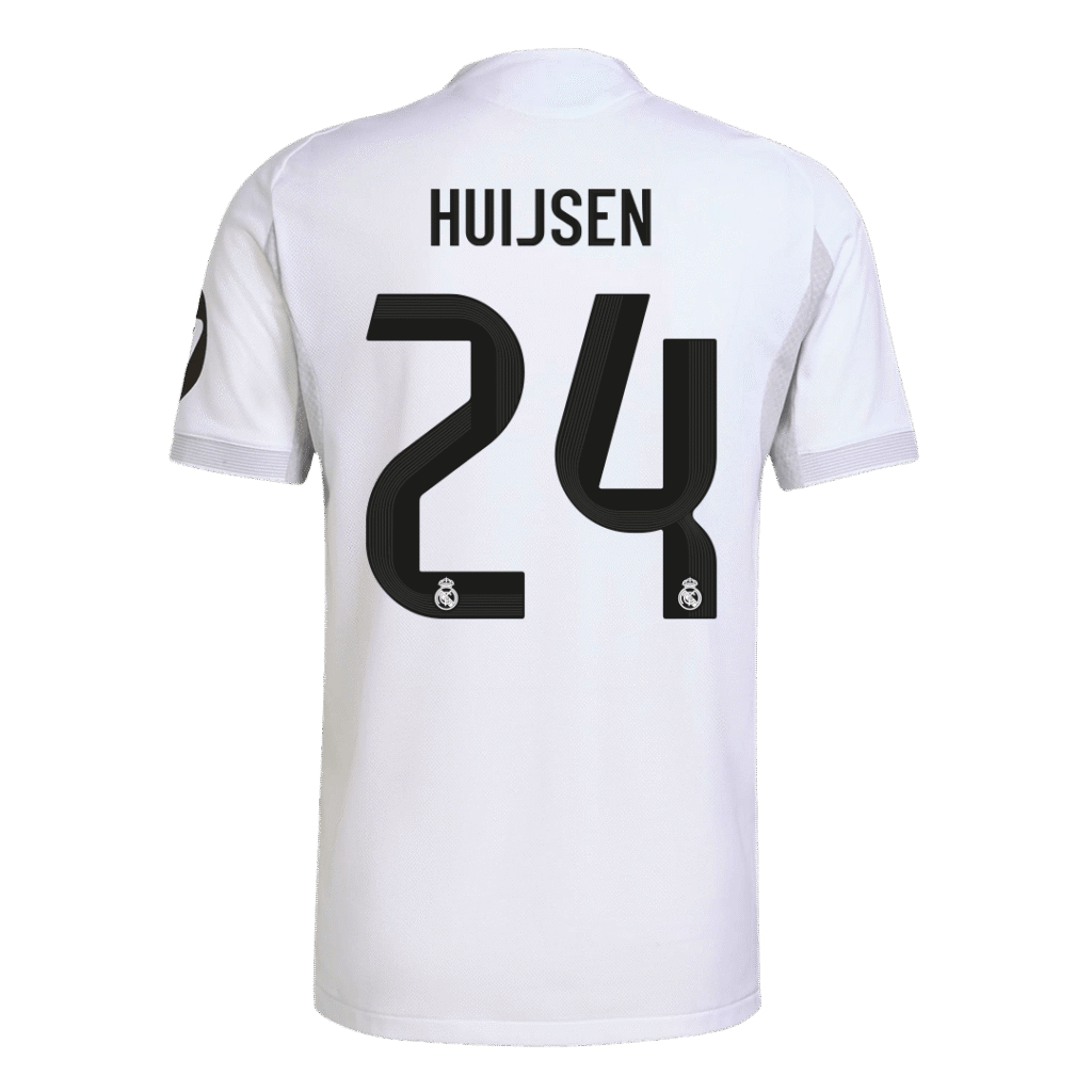 HUIJSEN #24 Real Madrid Home Match Jersey Player Version 2025/26 - Cancha Kits