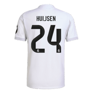 HUIJSEN #24 Real Madrid Home Match Jersey Player Version 2025/26 - Cancha Kits