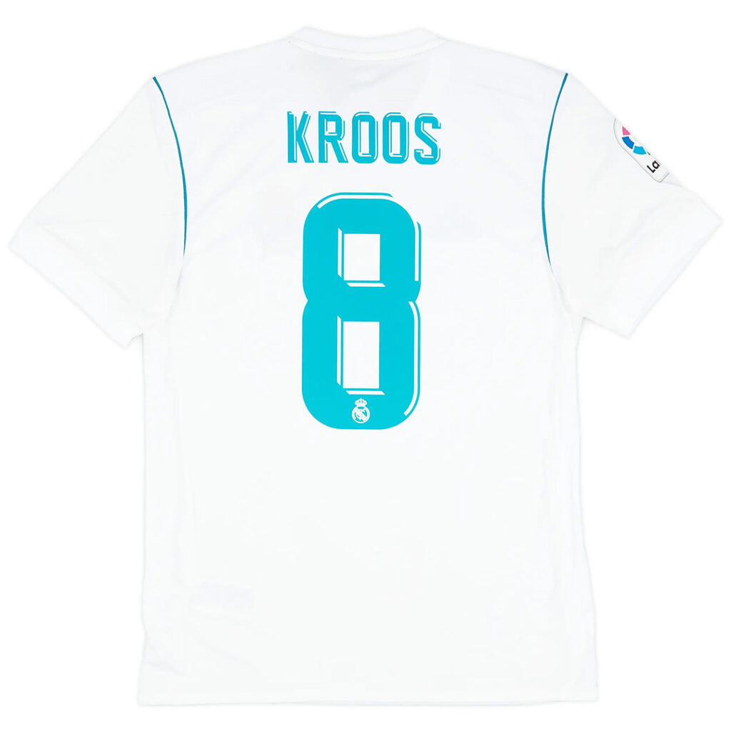 KROOS #8 Retro Real Madrid Home Jersey 2017/18 - Cancha Kits